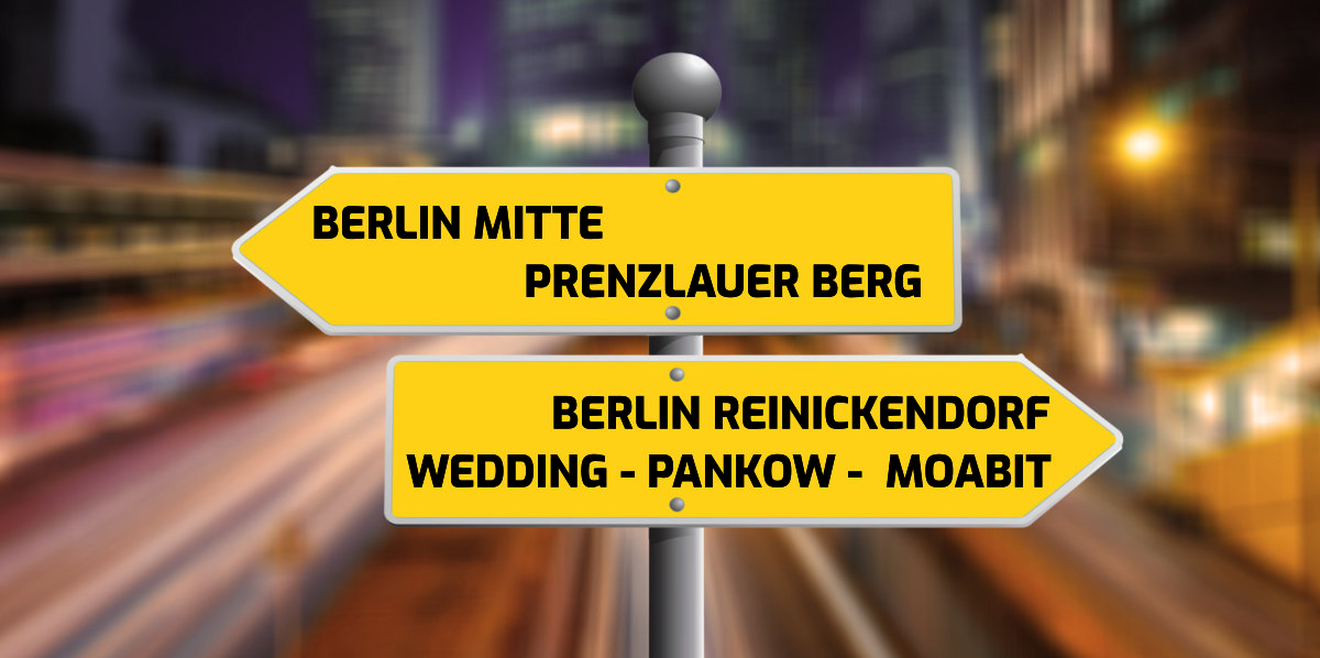 Lieferservice Berlin-Mitte, Pankow, Moabit, Prenzlauer-Berg, Wedding, Reinickendorf